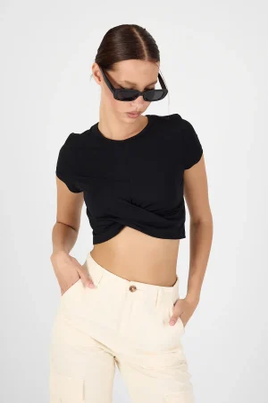 BODY-11 Kadın Crop Body Modal Rahat Şık Model