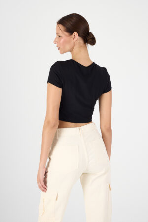 BODY-11 Kadın Crop Body Modal Rahat Şık Model