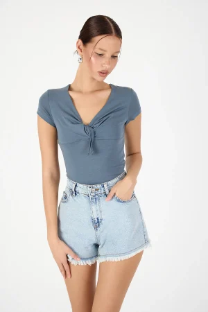 Body Burgulu Kadın Modal Body  Şık Model