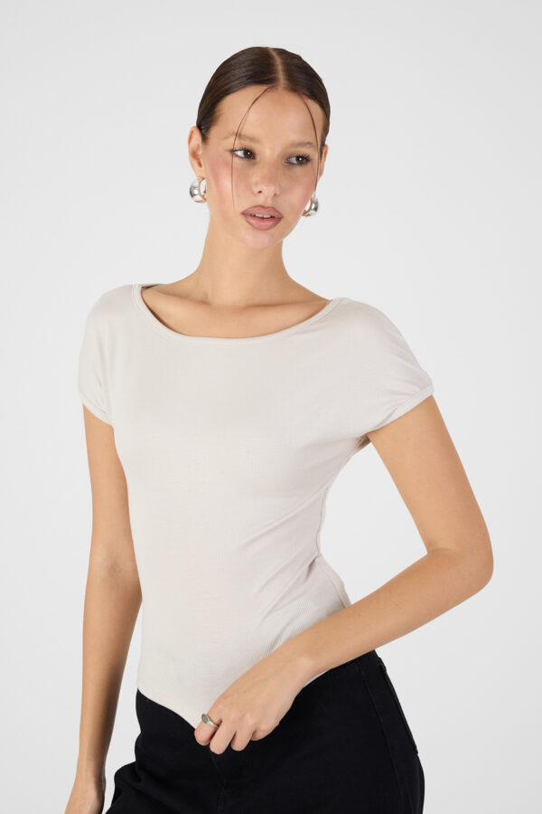 Kendinden Kollu Body Kadın Kaşkorse Body