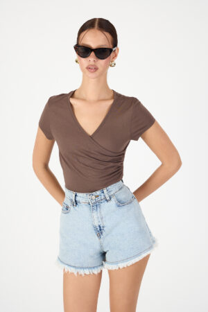 Body Kurvaze Kadın Modal Body Modal Şık Model